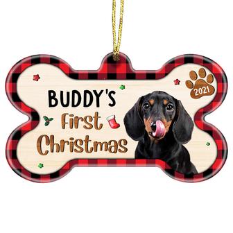 Personalized Dog Cat Photo First Christmas Ornament - Thegiftio UK