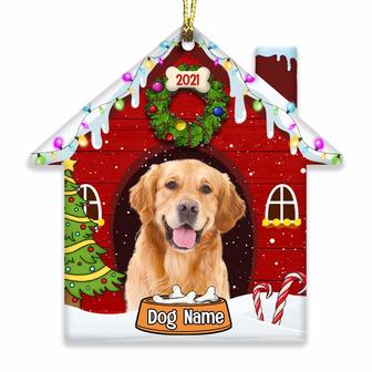 Personalized Christmas Dog Photo Ornament for Pet Lovers - Thegiftio UK