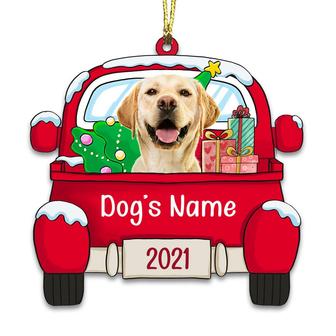 Personalized Pet Photo Christmas Car Ornament - Thegiftio UK