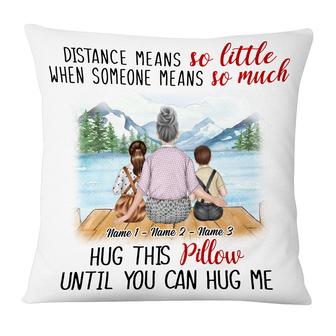 Personalized Pillow for Grandma and Grandkids - Thegiftio UK