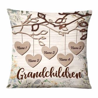 Personalized Mom Grandma Granddaughter Grandson Pillow - Thegiftio UK