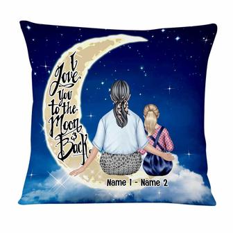 Personalized Mom Grandma Granddaughter Grandson Pillow - Thegiftio UK