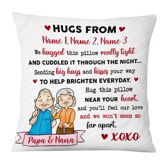 Personalized Mom Grandma Grandson Granddaughter Pillow - Thegiftio UK