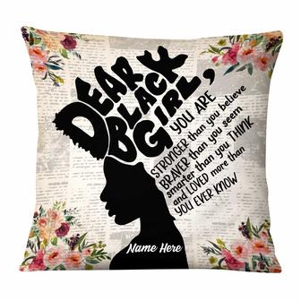 Personalized BWA You Are Stronger Than You Believe Pillow - Thegiftio UK