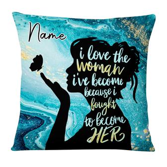 Personalized BWA Love Myself Pillow - Thegiftio UK