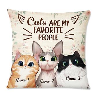 Personalized Cat Are My People Pillow - Thegiftio UK