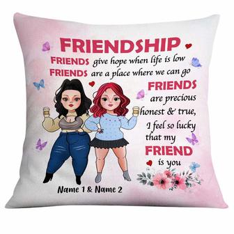 Personalized Pillow for Best Friends - Thegiftio UK