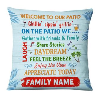 Personalized Outdoor Patio Pillow - Thegiftio UK