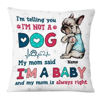 Personalized Dog Mom Pillow for Pet Lovers - Thegiftio UK