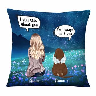 Personalized Dog Memo Conversation Pillow - Thegiftio UK
