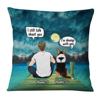 Personalized Dog Memo Conversation Pillow - Thegiftio UK