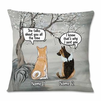 Personalized Dog Memo Conversation Pillow - Thegiftio UK