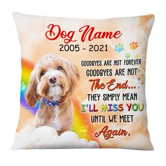 Personalized Dog Memo Photo Pillow - Thegiftio UK