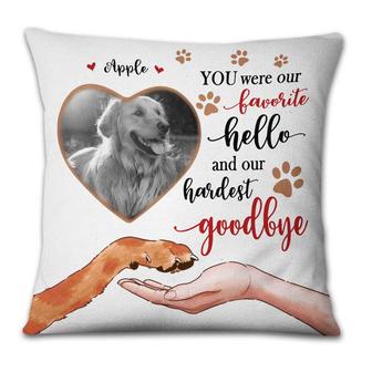 Personalized Dog Memo Photo Pillow - Thegiftio UK