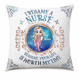 Personalized Proud Nurse Pillow - Thegiftio UK