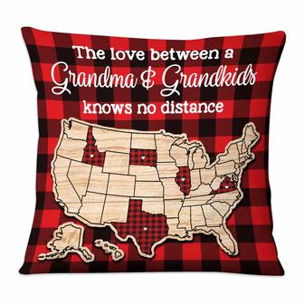Personalized Long Distance Pillow for Family - Thegiftio UK