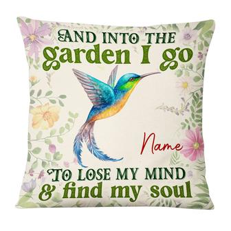 Personalized Gift For Gardener, Gardening Gifts, Love Gardening Pillow - Thegiftio UK