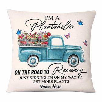 Personalized Plant Mom Gift, Love Gardening Pillow - Thegiftio UK