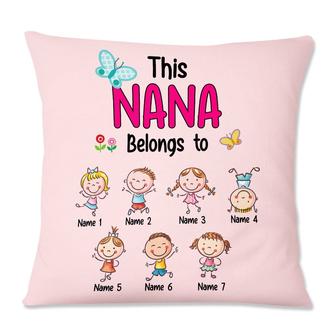 Personalized Mom Grandma Kids Pillow - Thegiftio UK