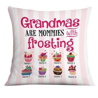 Personalized Mom Grandma Kids Frosting Pillow - Thegiftio UK