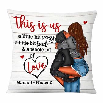 Personalized BWA Couple This Is Us Pillow - Thegiftio UK