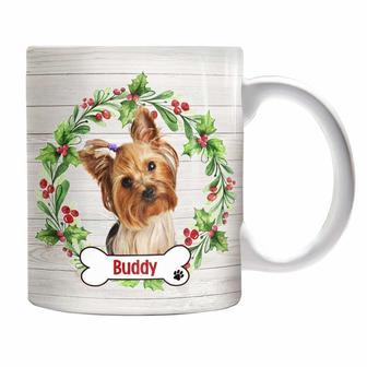 Personalized Christmas Dog Cat Mug - Thegiftio UK