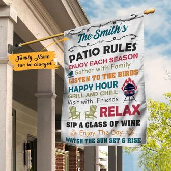 Personalized Garden Flag for Patio Enthusiasts - Thegiftio UK