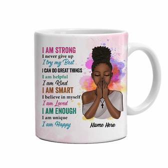 Personalized God BWA Girl Mug - Thegiftio UK