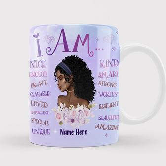 Personalized BWA Girl I Am Mug - Thegiftio UK