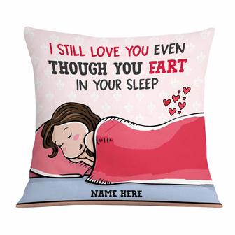 Personalized Valentine Couple Gifts, Funny Valentines Day Humor Fart Pillow - Thegiftio