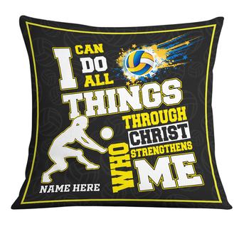 Personalized Volleyball Sport Gift for Player, Love Volleyball Pillow - Thegiftio UK