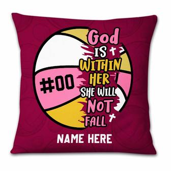 Personalized Volleyball Player Gifts, Gift for Volleyball Player, Love Volleyball Pillow - Thegiftio UK
