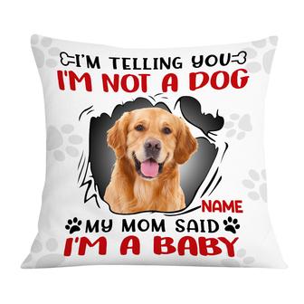 Personalized Dog Photo Baby Pillow - Thegiftio UK