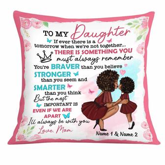 Personalized Mom Grandma BWA Daughter Granddaughter Pillow - Thegiftio UK