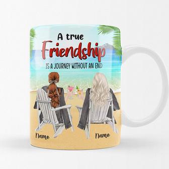Personalized True Friends Mug - Thegiftio UK