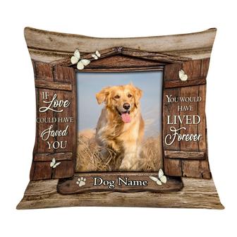 Personalized Dog Memo Photo Pillow - Thegiftio UK