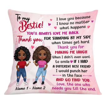 Personalized BWA Friends I Love You Pillow - Thegiftio UK