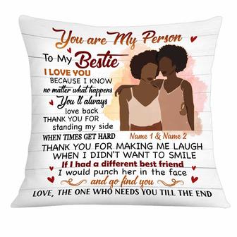 Personalized BWA Friends Pillow - Thegiftio UK
