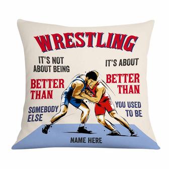 Personalized Wrestling Pillow - Thegiftio