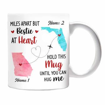 Personalized Friends Sister Long Distance Mug - Thegiftio UK