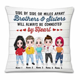 Personalized Pillow for Sisters and Brothers - Thegiftio UK