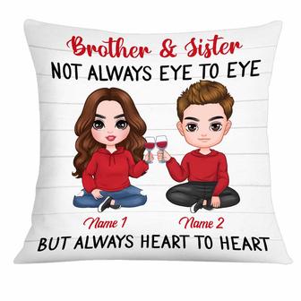 Personalized Pillow for Brothers and Sisters - Thegiftio UK