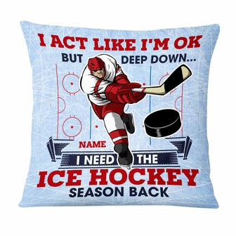Personalized Hockey Pillow - Thegiftio UK