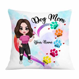 Personalized Dog Mom Gift, Dog Mama, Dog Mom Love Pillow - Thegiftio UK