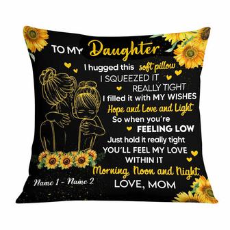 Personalized Mom Grandma Daughter Granddaughter Hug This Pillow - Thegiftio UK