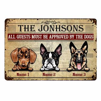 Personalized Dog Welcome Sign for Dog Lovers - Thegiftio UK