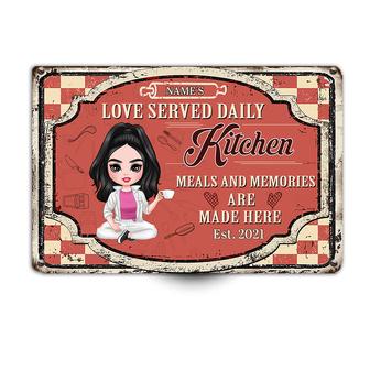 Personalized Kitchen Metal Sign for Home Decor - Thegiftio UK