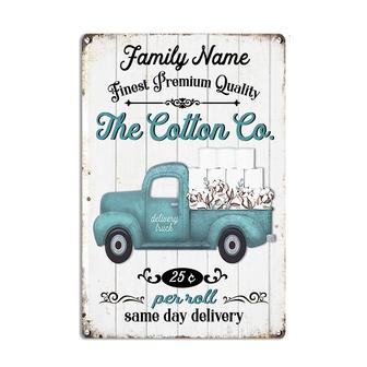 Personalized Indoor Decor Metal Sign for Home - Thegiftio UK