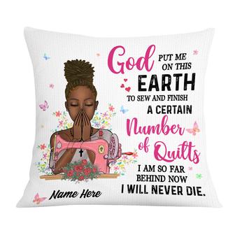 Personalized Sewing Gift, Love Sewing, Sewing Gifts For Her, Sewing Gifts Women Pillow - Thegiftio UK