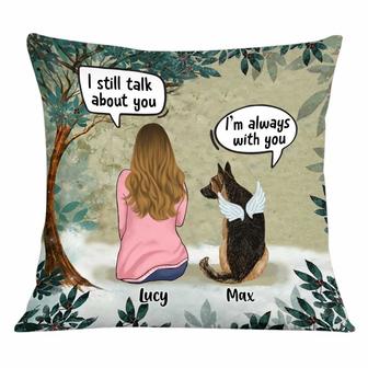 Personalized Dog Mom Memo Conversation Pillow - Thegiftio UK